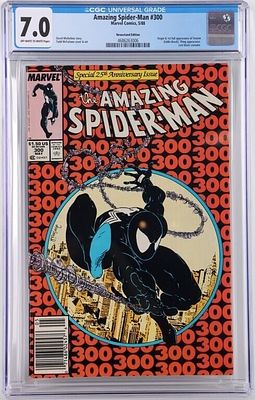 AMAZING SPIDER-MAN #300 1ST FULL APP VENOM CGC 7.0. The Amazing Spider-Man #300 (newsstand 