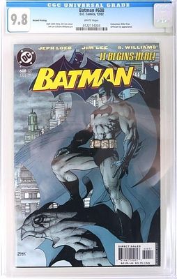 BATMAN #608 CGC 9.8 DC COMICS 2002 2ND VARIANT. Batman #608 CGC 9.8 Graded. Published by DC 