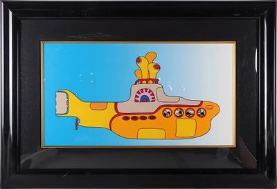THE BEATLES YELLOW SUBMARINE SERIOLITHOGRAPH ART. The Beatles Yellow Submarine seriolithograph 