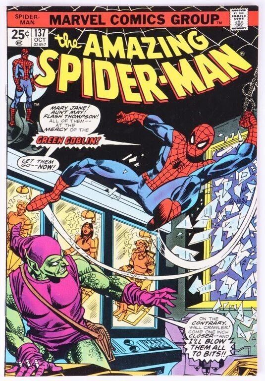Lot 225164: AMAZING SPIDER-MAN #137 1974 MARVEL