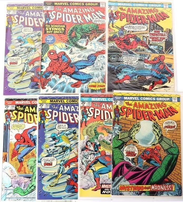 Lot 225173: ASSORTED AMAZING SPIDER-MAN KEY COMICS - (7)