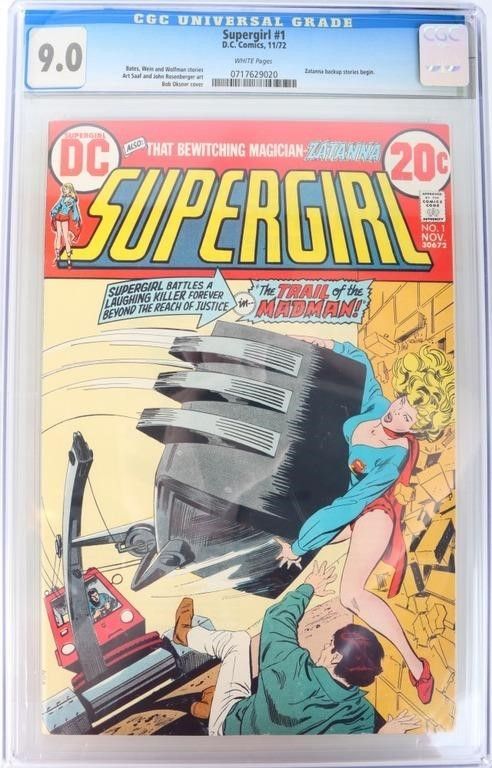 Lot 225183: SUPERGIRL #1 CGC 9.0 NM