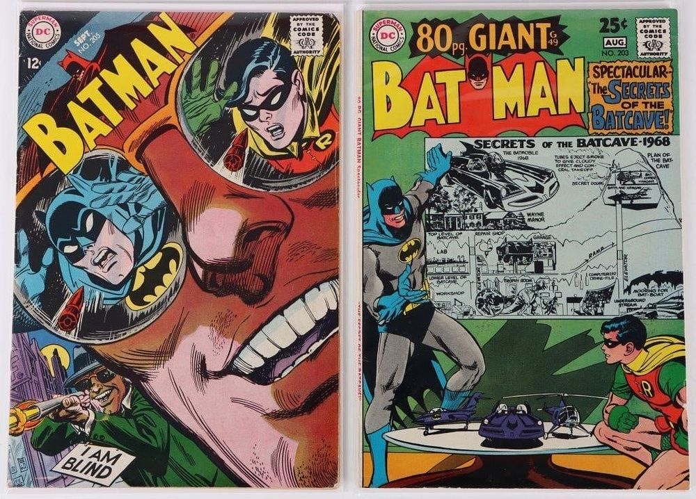 Lot 225244: DC COMICS BATMAN ISSUES #203 AND #205