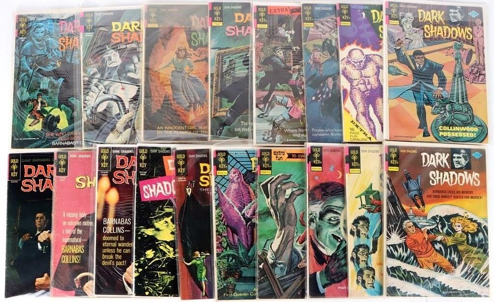 Lot 225309: DARK SHADOWS COMIC 1-14, 16-20, 22-30, 32-35 (33)