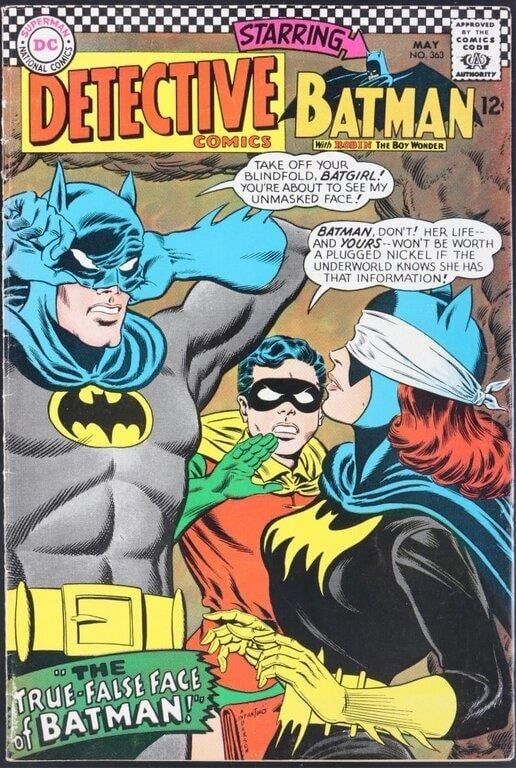 Lot 225310: DETECTIVE COMICS #363 2ND APPEARANCE OF BATGIRL