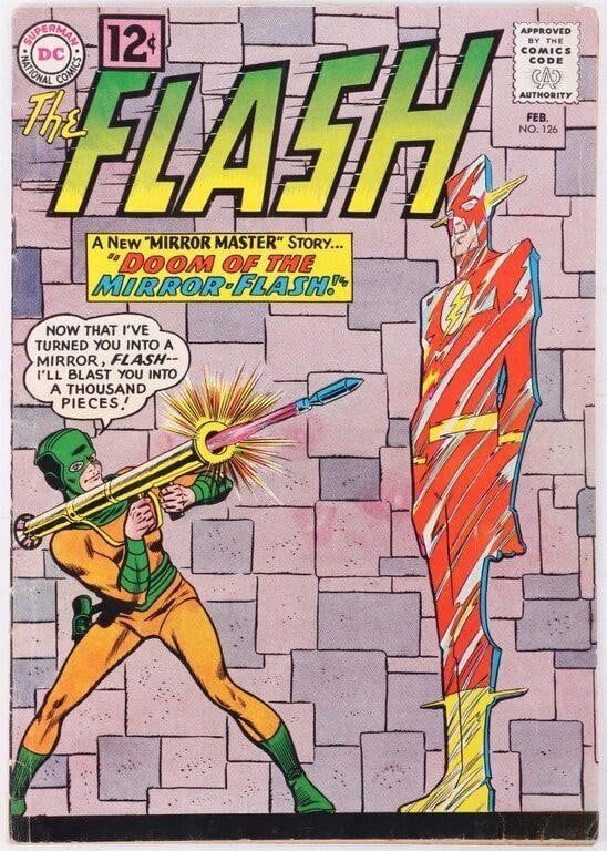 Lot 225328: THE FLASH ISSUE # 126 SILVER AGE COMIC