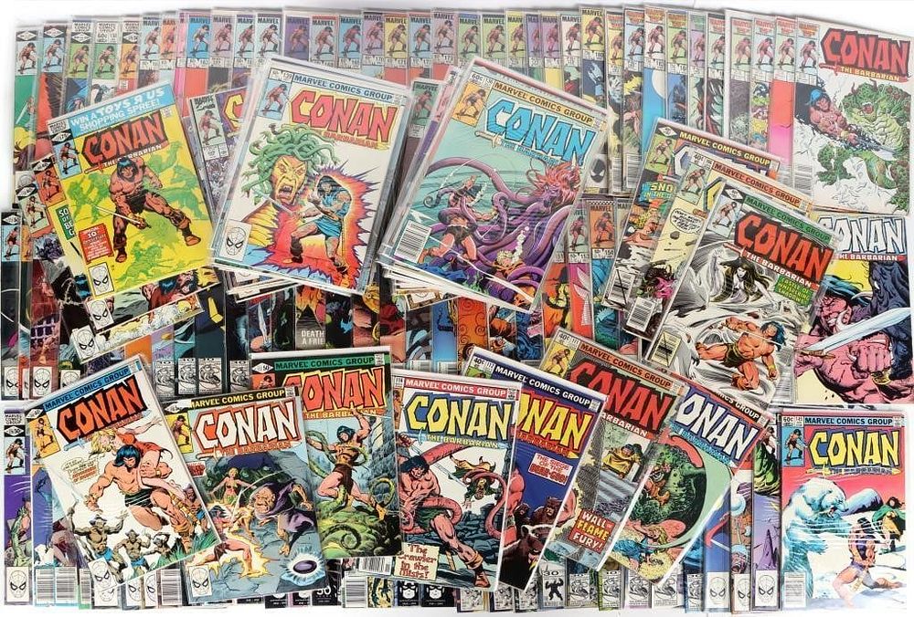Lot 225404: MARVEL CONAN THE BARBARIAN COMICS #104-275 (171)