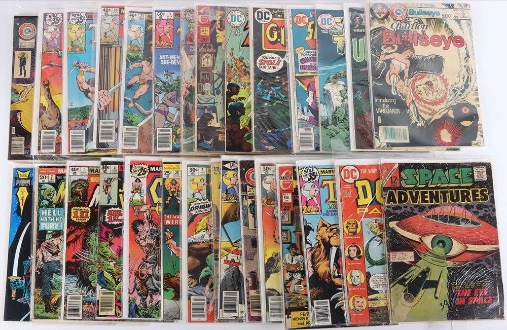 Lot 225416: PULP COMICS 50'S 60'S & 70'S CHARLTON MARVEL DC 32