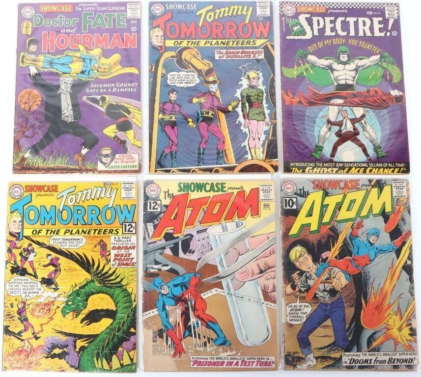 Lot 225420: DC SHOWCASE ATOM DR FATE HOURMAN SPECTRE (6)