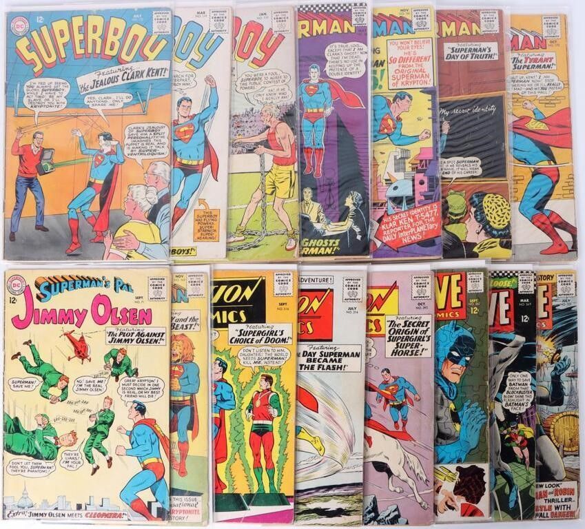 Lot 225423: SILVER AGE DC DETECTIVE COMICS SUPERMAN (15)