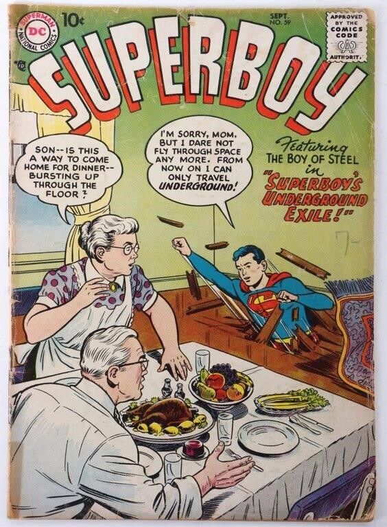 Lot 225434: SUPERBOY # 59 ICONIC COVER SLEEVED