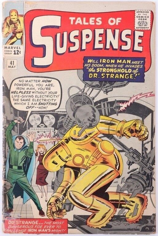 Lot 225448: TALES OF SUSPENSE #41 3RD APPEARANCE OF IRON MAN