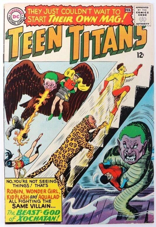 Lot 225461: TEEN TITANS #1 PREMIERE ISSUE OF ICONIC SUPER-TEAM