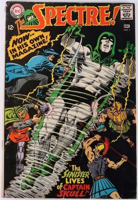 Lot 225464: THE SPECTRE #1 RAW DC COMIC 1967