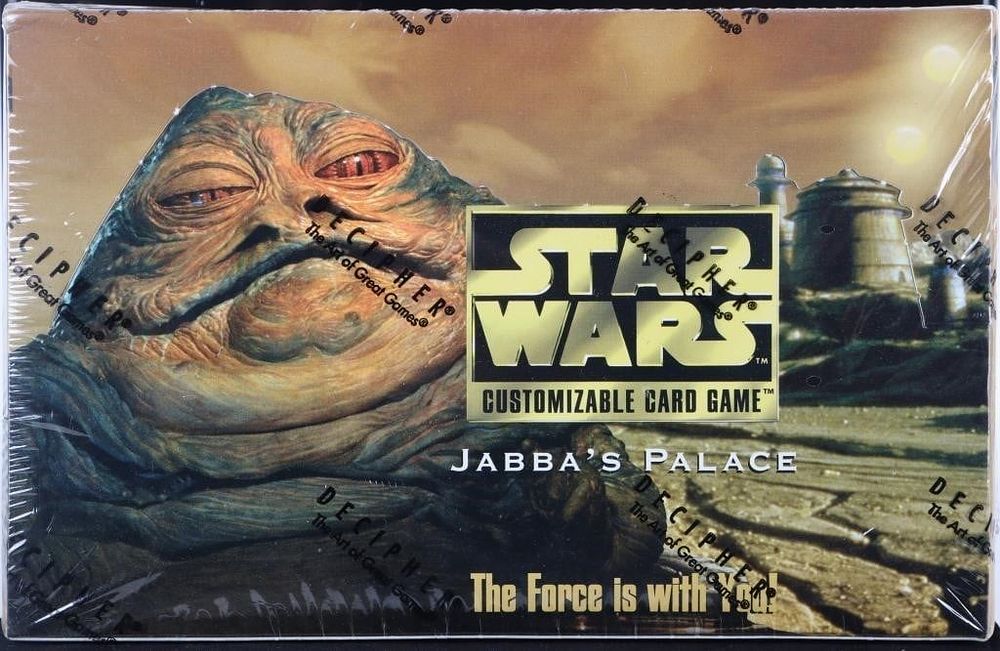 Lot 225507: SEALED STAR WARS CCG JABBA'S PALACE BOOSTER BOX
