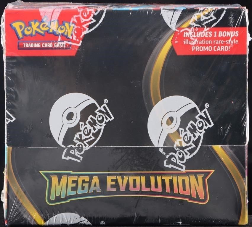 Lot 225512: POKEMON TCG MEGA EVOLUTION ENHANCED BOOSTER BOX
