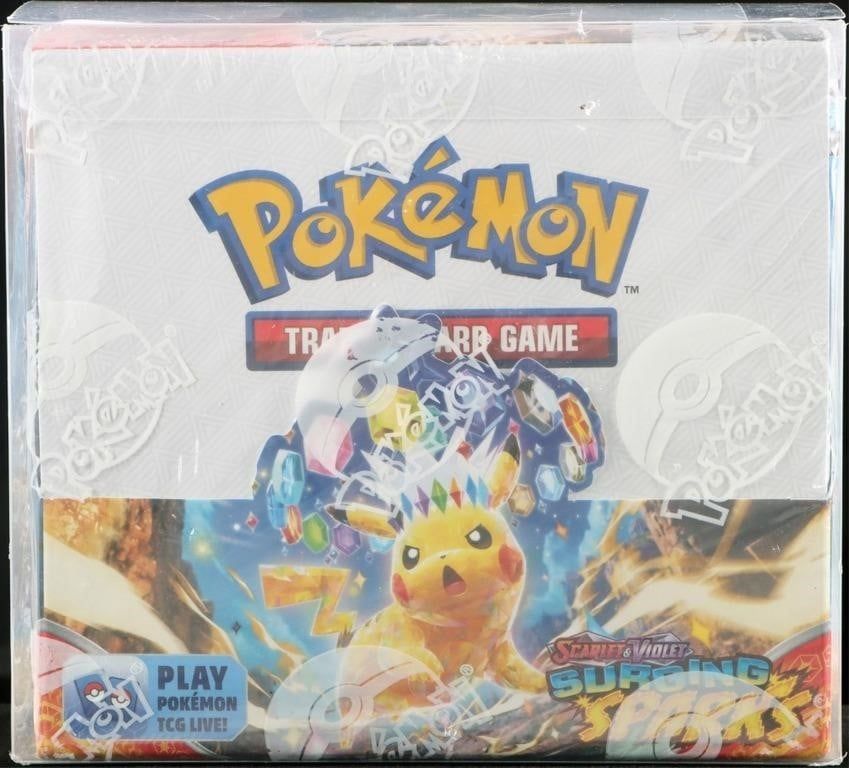 Lot 225514: POKEMON TCG SCARLET & VIOLET BOOSTER BOX SEALED