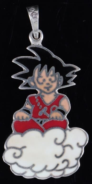 Lot 225523: GOKU PENDANT MEXICO 925 DRAGONBALL JEWELRY
