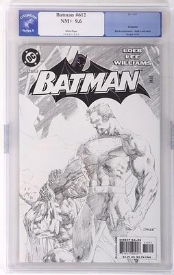 BATMAN #612 - 2ND PRINTING - COMIC CGG 9.6. Batman #612 (Battle of Batman vs SupermanDebut of 