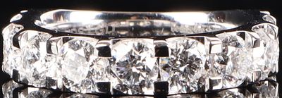 3.0CTW VVS1 LAB DIAMOND 14K WHITE GOLD LADIES RING. 3.0ctw VVS1 D color lab diamond ladies ring 