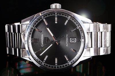 TAG HEUER CARRERA CALIBRE 5 AUTOMATIC MEN'S WATCH. TAG Heuer Carrera Calibre 5 Automatic Men's 