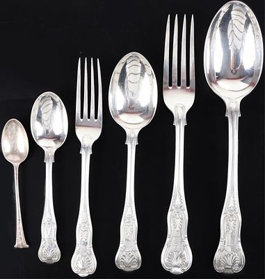 FRANCIS HIGGINS STERLING SILVER UTENSILS LOT OF 6. Francis Higgins sterling silver utensils lot 