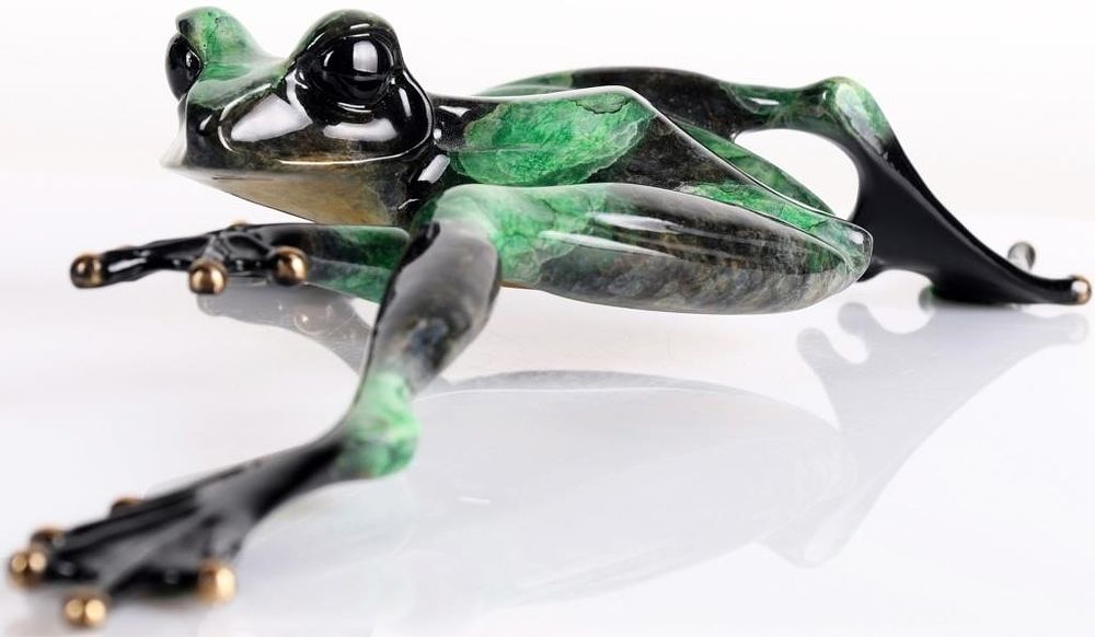 Lot 229183: TIM COTTERILL "STRETCH" FROG SCULPTURE 430/2000