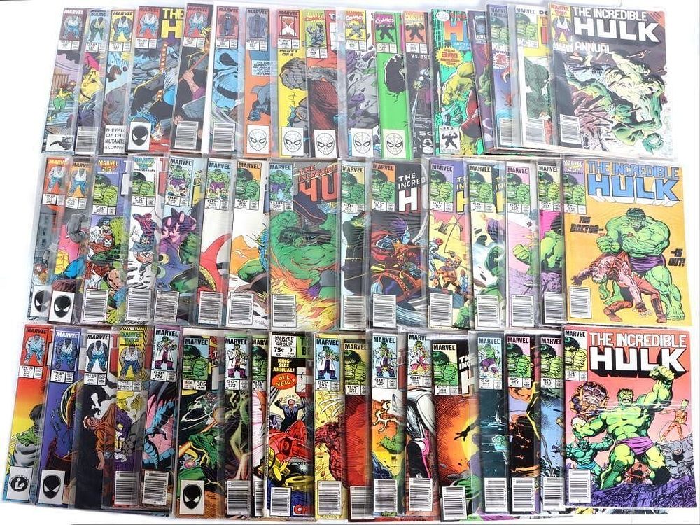 Lot 229244: MEGA-LOT INCREDIBLE HULK COMICS 90'S - 2000'S (52)