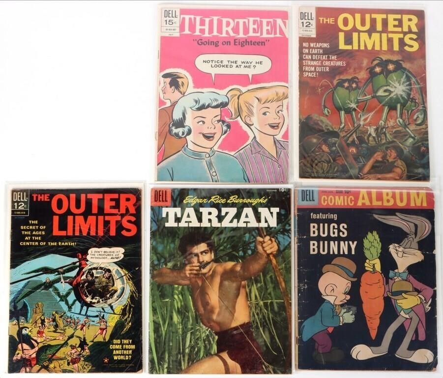 Lot 229247: DELL SILVER AGE OUTER LIMITS COMIC ALBUM TARZAN -5