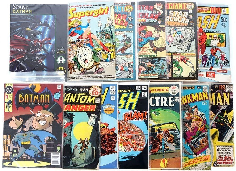 Lot 229255: DC SILVER & BRONZE AGE COMICS FLASH BATMAN (16)