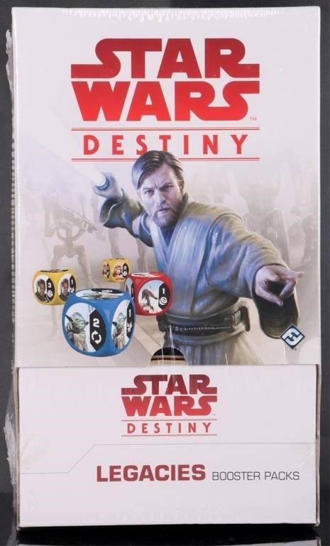 Lot 229262: STAR WARS DESTINY LEGACIES BOOSTER PACKS SEALED
