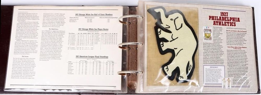 Lot 229357: WILLABEE & WARD 125 YEARS BASEBALL PATCHES (18)