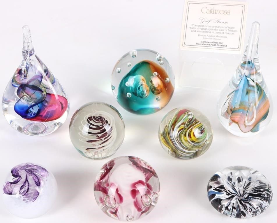 Lot 229401: SIGNED PAPERWEIGHTS CAITHNESS JABLONSKI PEACOCK-8
