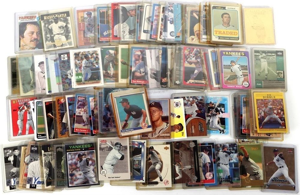 Lot 229412: ASSORTED 1980'S-2000'S BASEBALL CARDS ~100