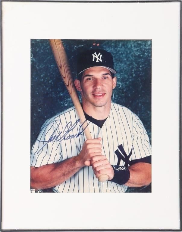 Lot 229432: NYY JOE GIRARDI COVER AUTOGRAPH PHOTOGRAPH