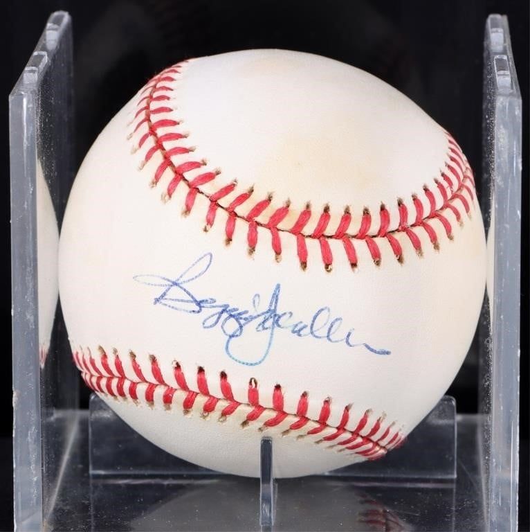 Lot 229436: REGGIE JACKSON AUTOGRAPHED BASEBALL COA