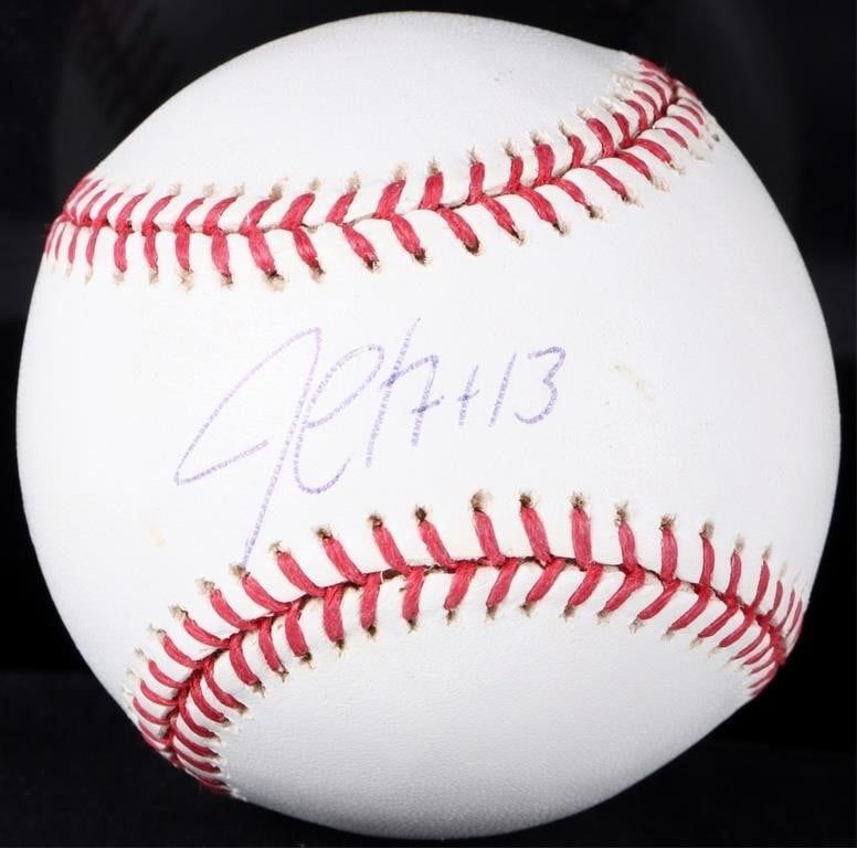 Lot 229437: JIM LEYRITZ AUTOGRAPHED BASEBALL COA