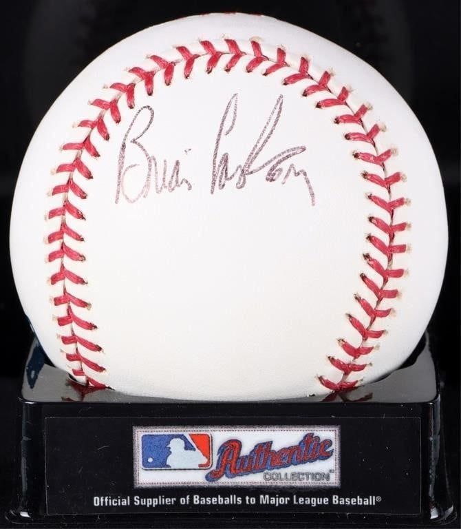 Lot 229438: BRIAN CASHMAN AUTOGRAPHED BASEBALL