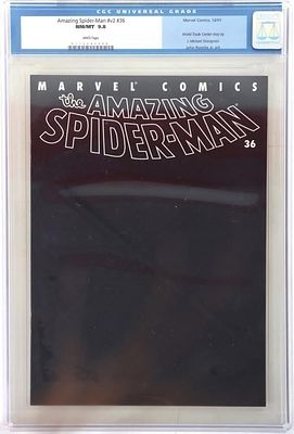 AMAZING SPIDER-MAN #V2 #36 CGC GRADED 9.8 COMIC. Amazing Spider-Man #v2 #36 comic book CGC 