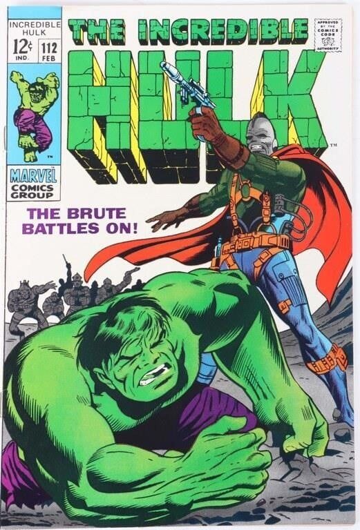 Lot 230355: THE INCREDIBLE HULK ISSUE # 112 SILVER AGE NM