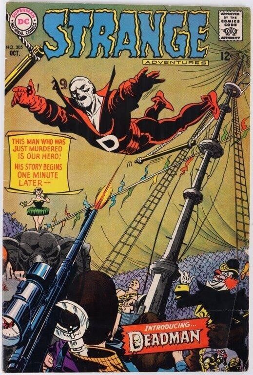 Lot 230421: STRANGE ADVENTURES #205 1ST APPEARANCE OF DEADMAN