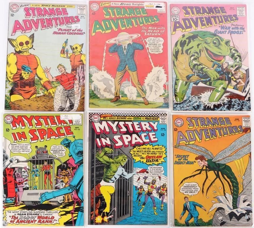 Lot 230422: STRANGE ADVENTURES/MYSTERY IN SPACE DC COLLECTION