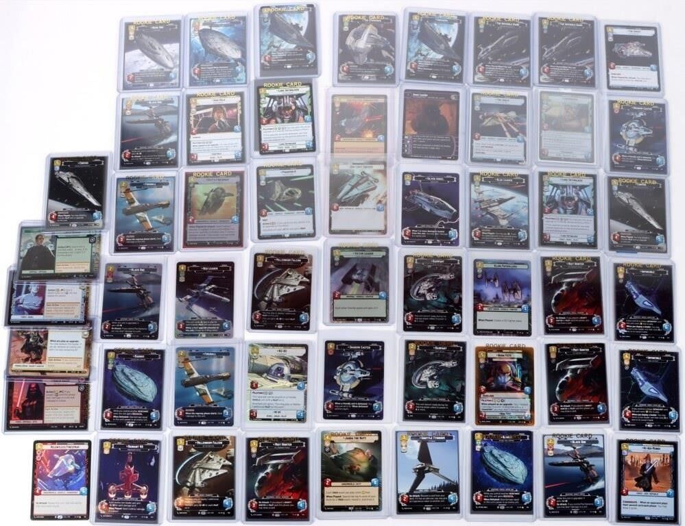 Lot 230444: STAR WARS UNLIMITED CARD COLLECTION HOLO FOILS