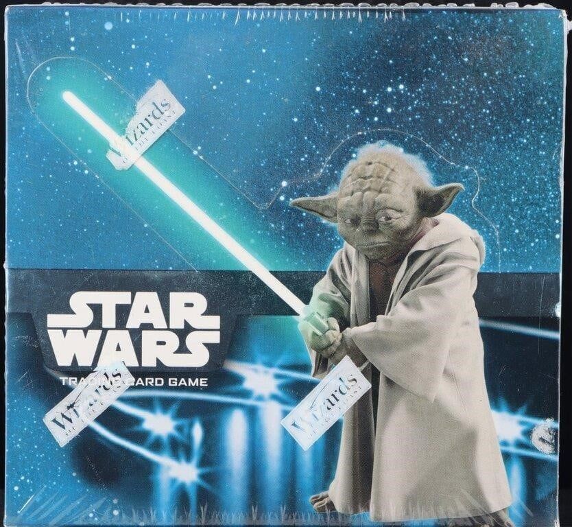 Lot 230447: 2002 WIZARDS STAR WARS ATTACK OF THE CLONES TCG