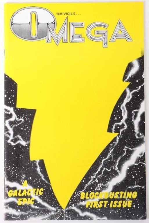 Lot 230483: TIM VIGIL'S OMEGA BACK COVER AD HIGH GRADE SLEEVED