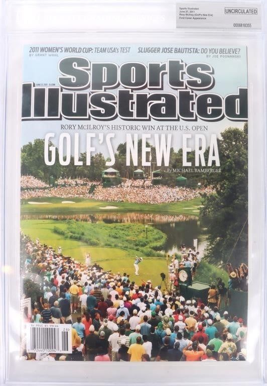 Lot 230523: SPORTS ILLUSTRATED ROY MCLLROY UNCIRCULATED