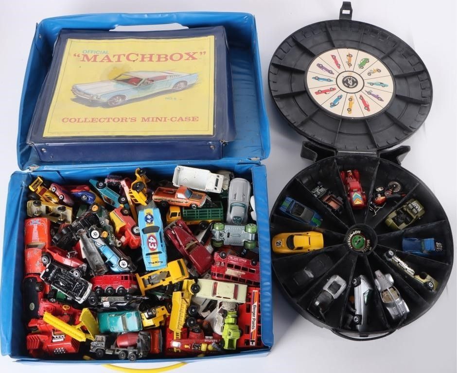 Lot 230532: 110 ANTIQUE VINTAGE MODERN HOTWHEELS MATCHBOX LOT