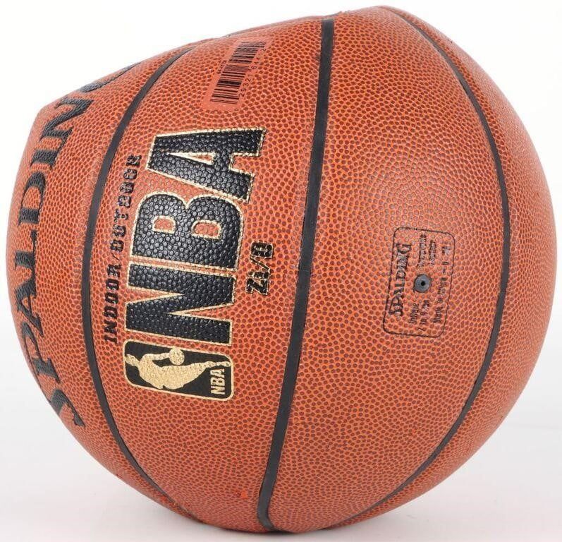 Lot 230545: JASON KIDD AUTOGRAPHED SPALDING BASKETBALL COA