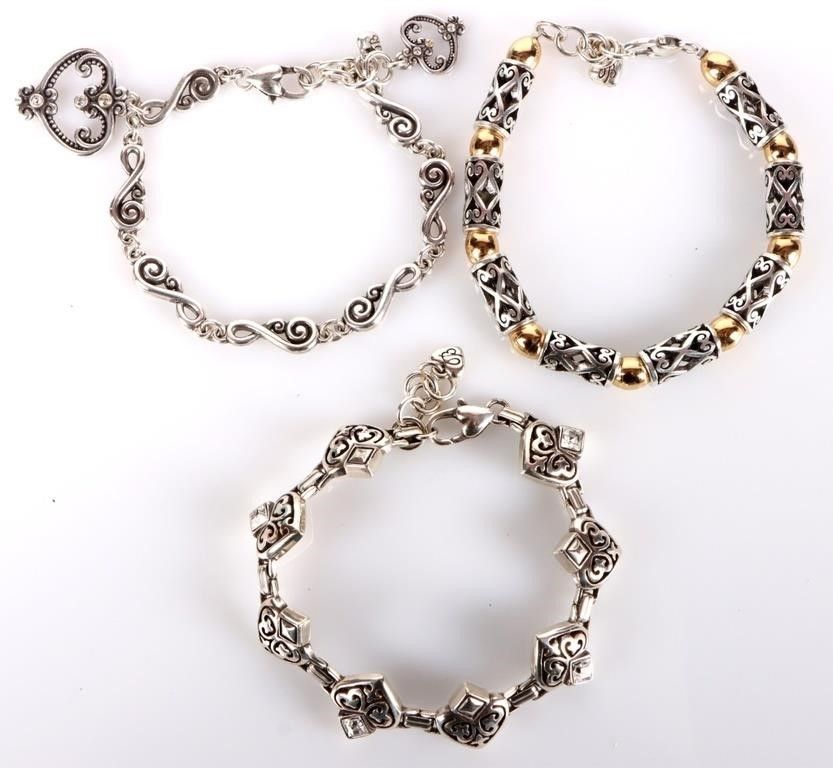 Lot 232255: BRIGHTON LADIES FASHION BRACELETS LOT OF 3