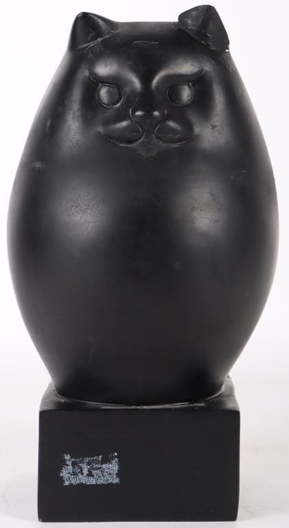 Lot 232375: RICHARD RECCHIA PERSIAN CAT SCULPTURE